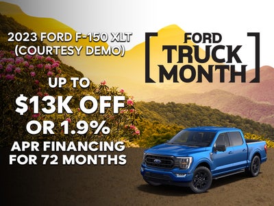 2023 F-150 XLT Take Up To $13,000 Off ~OR~